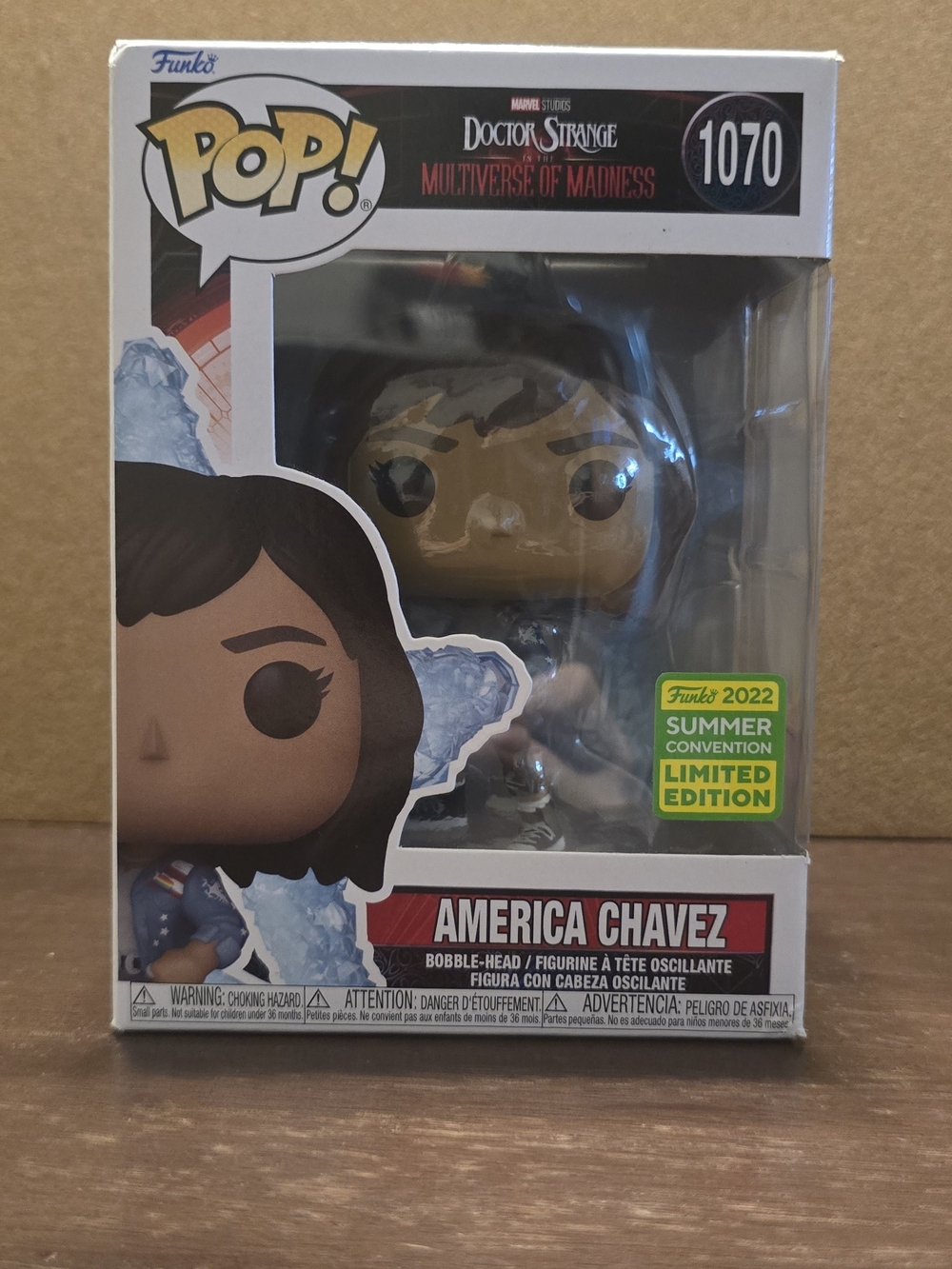 Funko Pop! America Chavez (Blue) - Doctor Strange Multiverse of Madness #1070